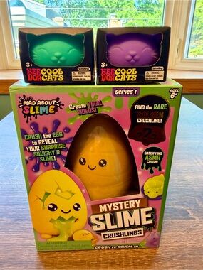 Needoh Cool Cats & Slime Egg